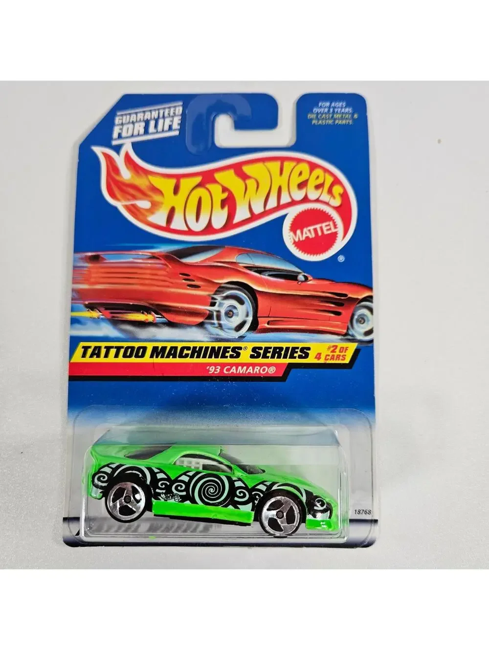 Hot Wheels 1999 Tattoo Machines Complete 4/4 1:64 NIP